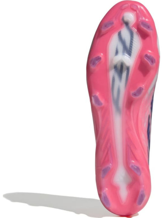 adidas F50 Hyperfast Pro FG Football Shoes with White Cleats