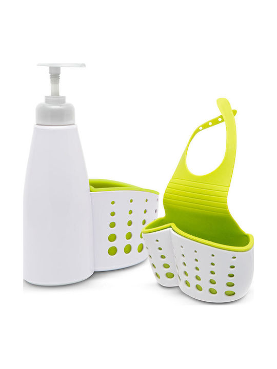 Alista Home Kitchen Sink Organizer Plastic Grey