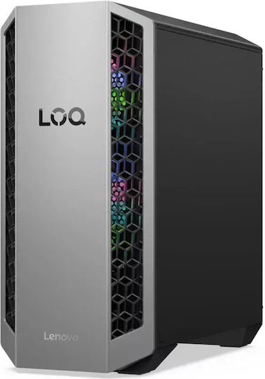 Lenovo Loq Tower 26ADR10 Настолен Компютър (Ryzen 7-8745HX/16GB DDR5/500GB SSD/W10 Pro)