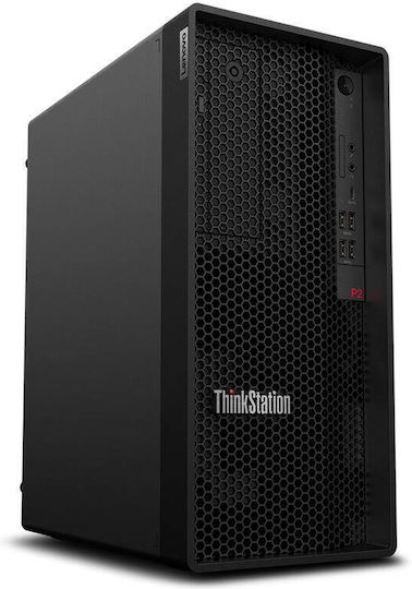 Lenovo ThinkStation P2 Tower Gen 2 Desktop PC (Ultra 5-245K/16GB DDR5/512GB SSD/W11 Pro) cu Tastatură (UK)