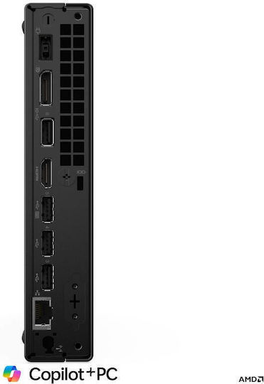 Lenovo Neo 55q Gen 6 SFF Desktop PC (Ryzen 5-220/16GB DDR5/512GB SSD/W11 Pro) cu Tastatură (US)