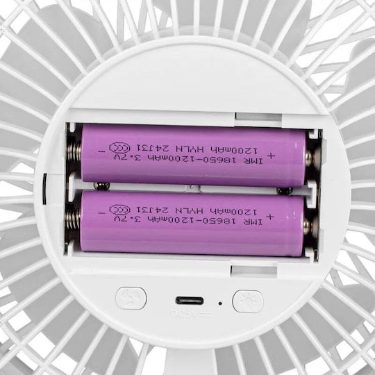Vayox Ανεμιστηράκι USB Λευκό BX15081