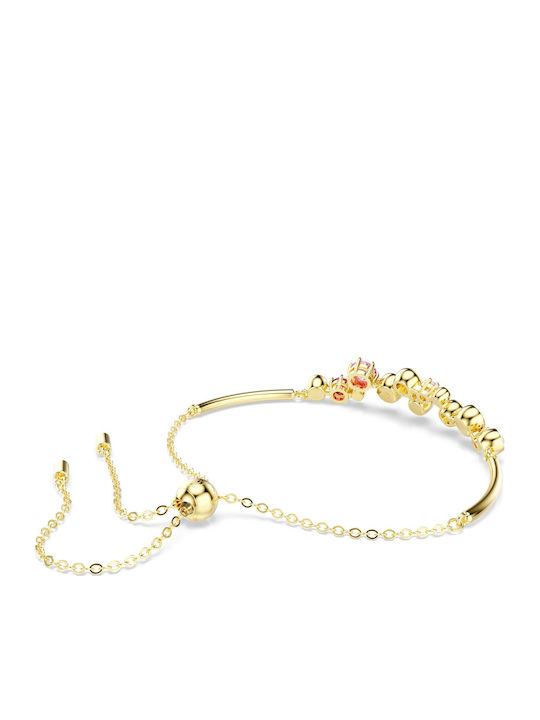 Swarovski Γυναικείο Βραχιόλι Επιχρυσωμένο