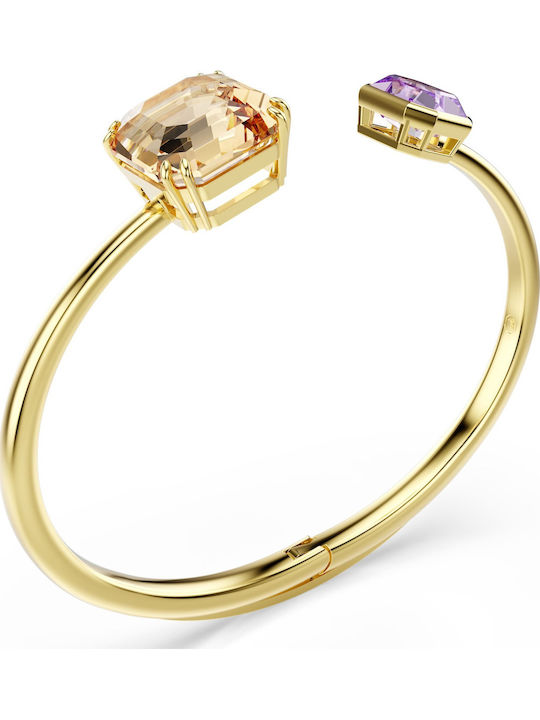 Swarovski Γυναικείο Βραχιόλι Επιχρυσωμένο