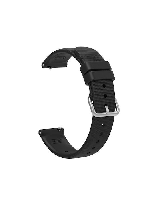 Λουράκι Xiaomi Watch S4 41mm Σιλικόνης Υφή Black