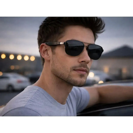 06386V Smart Glasses Μαύρα