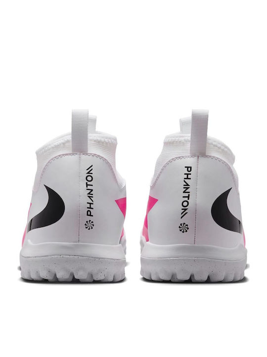 Phantom 6 TF Kids Soccer Cleats With Fuchsia Turf