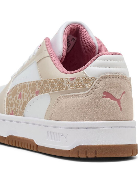 Rebound Παιδικά Sneakers Μπεζ
