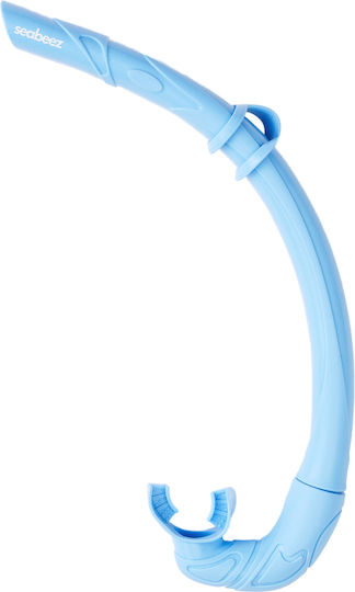 Seabeez Silicone Diving Mask with Snorkel Light Blue