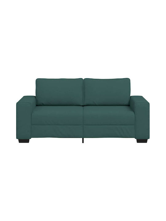 Doppelsitzer Sofa Dunkles Grün 180x77x82cm