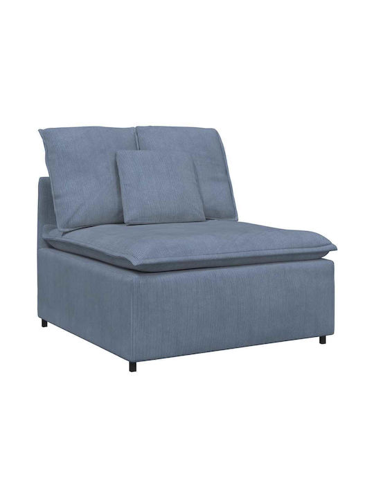 Corner Blue Couch 317x217x64cm