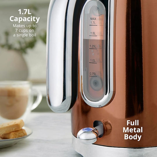 Swiss Haus Βραστήρας 1.7lt 2200W Χάλκινος