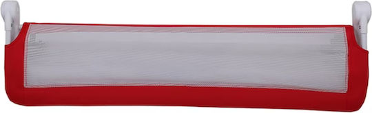 Guimo Bară de Protecție pentru Pat din Metal în Culoare Roșie 65x10cm