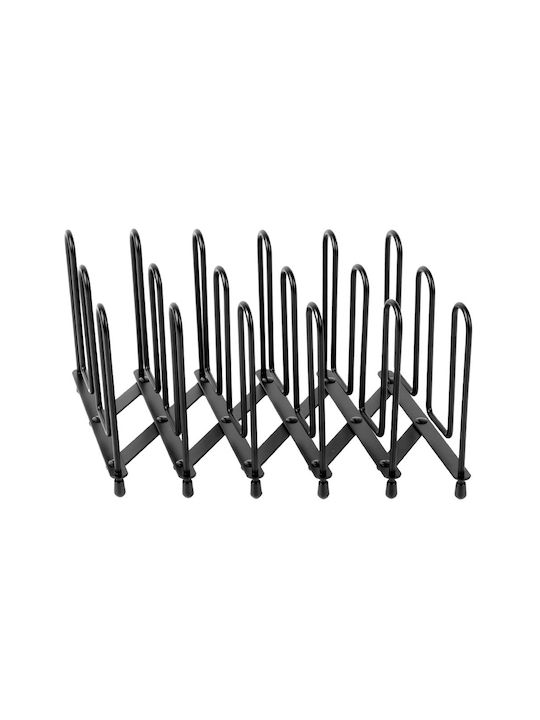 Vilde Cabinet Dish Rack Metallic 74x16x13cm Black