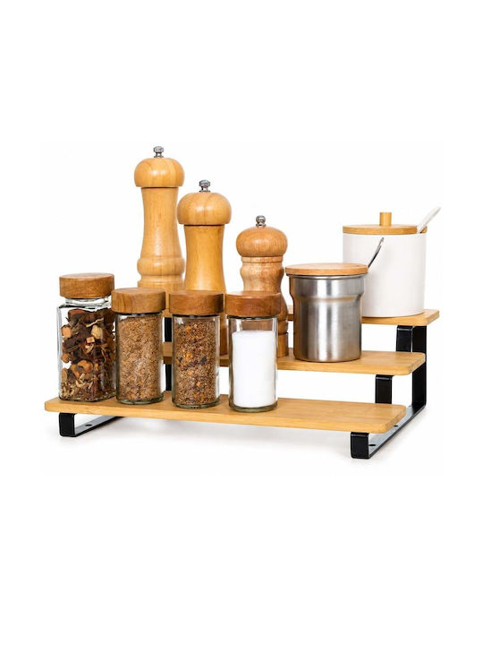 Pufo Tischspiel Bambus Beige 32x23cm