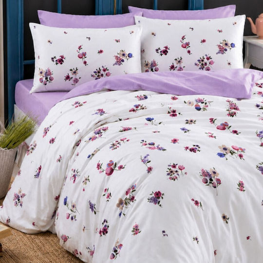 Tac Σετ Μονή 160x220cm Lilac Tac Σετ Μονή 160x220cm Lilac
