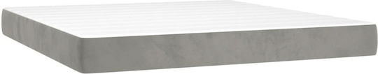 vidaXL King Size Ergonomic Mattress 190x200x20cm with Pocket Springs