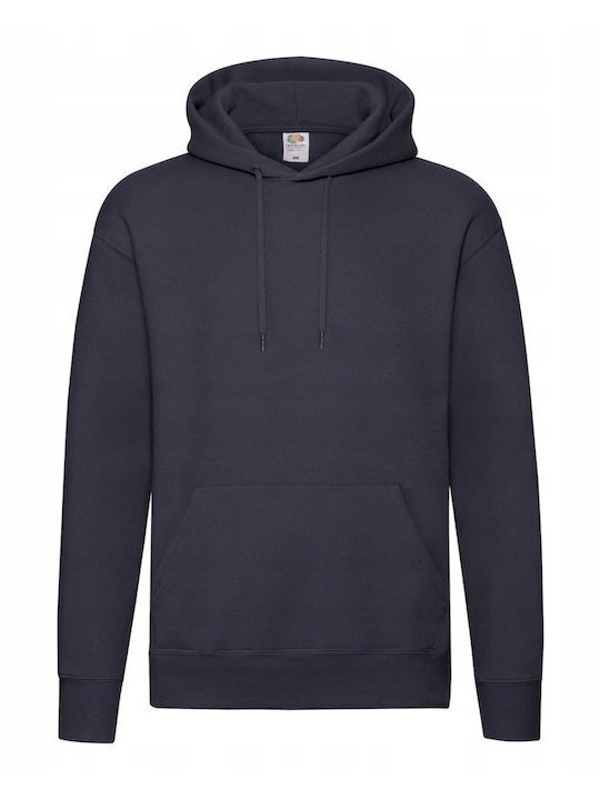 Fruit of the Loom Unisex Promotional Long Sleeve Sweatshirt Deep Navy