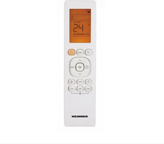 Heinner Crystal Plus Κλιματιστικό Inverter 12000 BTU A++/A+