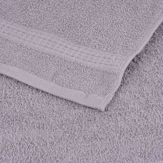 vidaXL Кърпа 30x30см Сиви 2 броя