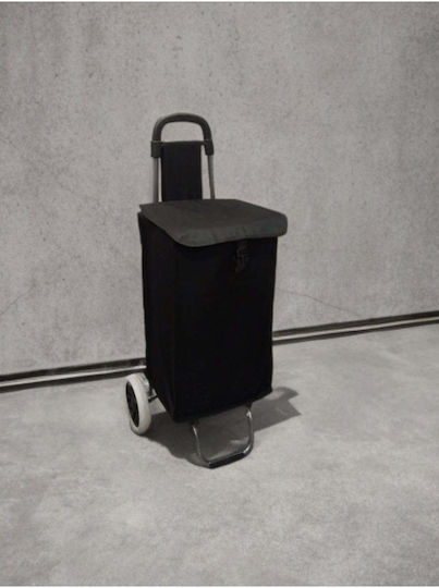 Текстилна Количка За Народния Пазар Черна 99x36x99cm