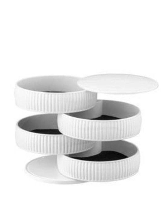 SteweHome Dulap Pentru Bijuterii Din Plastic Transparent