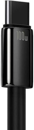 Baseus Tungsten Gold Usb To Usb-c Data Cable 100w 2m Black