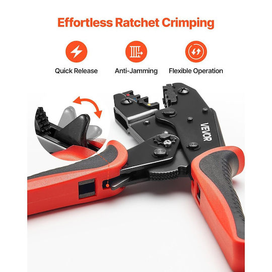 Vevor Crimping Pliers with Ratchet Mechanism