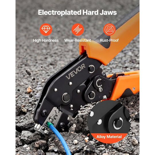 Vevor Crimping Pliers with Ratchet Mechanism