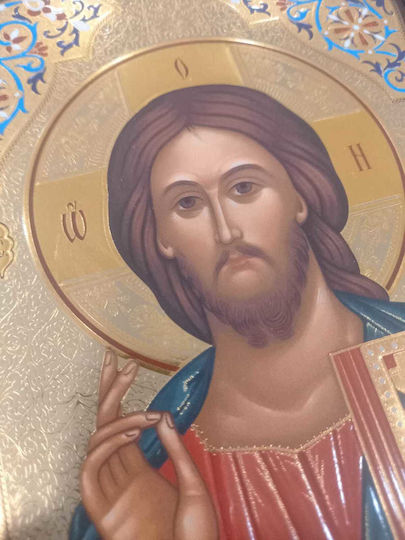 Τριπτυχη Εικονα Του Χριστου Αεραγγελους 28χ23εκ