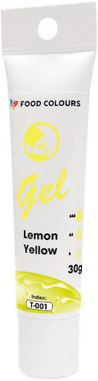 Food Colours Lebensmittelfarben in Gel-Form Gelbe 30gr Rohr
