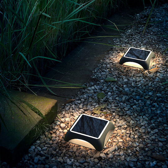 123led Wall Mounted Solar Light with Warm White Light 3000K IP65