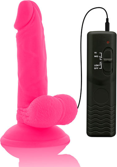 Dildo Realistic Cu Ventuză Roz
