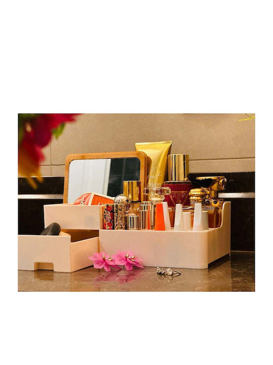 SteweHome Cosmetics Organizer with Drawers and Dividers 29x17.5x10cm
