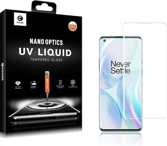 OnePlus 8 Pro Mocolo 9h 3d Vollflächige Gehärtetes Glas UV Displayschutzfolie