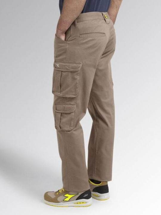 Utility Diadora Παντελόνι Εργασίας Cargo Wayet Natural Beige 160298