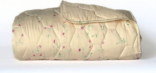 Nef-Nef Homeware KIARA Покривало Кингсайз от Полиестер Сьомга 240x230см