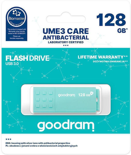 Goodram Ume3 Care 128GB Stick USB 3.2 Gen 1 Pendrive