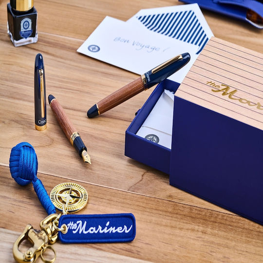 Esterbrook Pens Esterbrook Light Blue Wooden Fountain Pen
