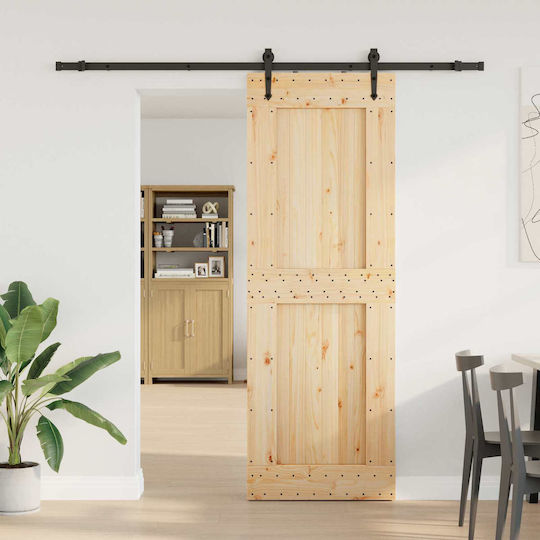 Πόρτα Εσωτερική Συρόμενη Laminate 344534 Ύψους 210cm