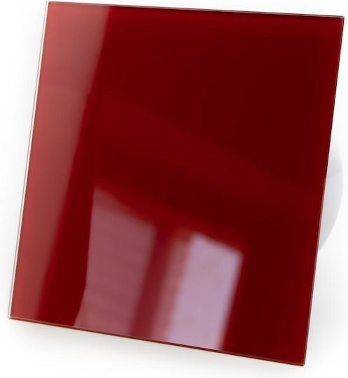Ecovent Wall Bathroom Ventilator 175mm Red
