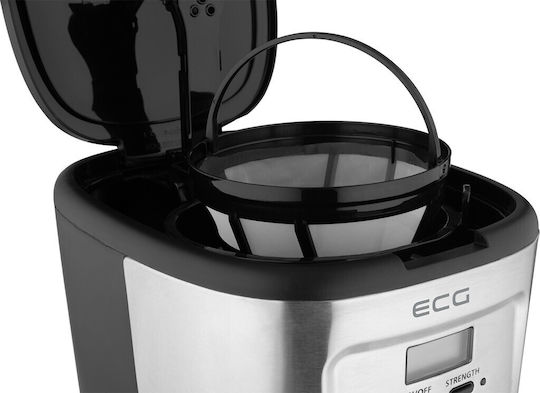 ECG KP 2125 Καφετιέρα Φίλτρου 900W Silver