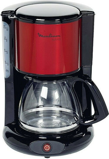 Moulinex Subito Καφετιέρα Φίλτρου 1000W Red