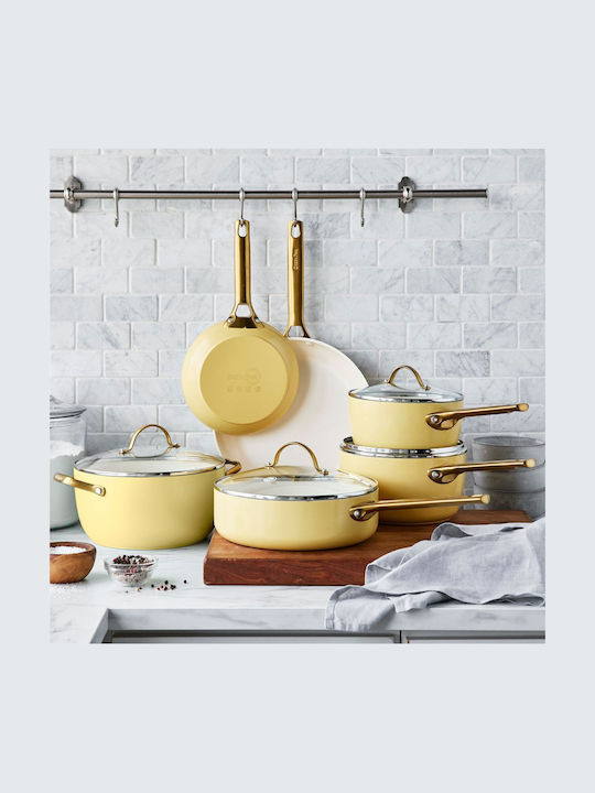 Green Pan Σετ Τηγάνια Yellow 3τμχ