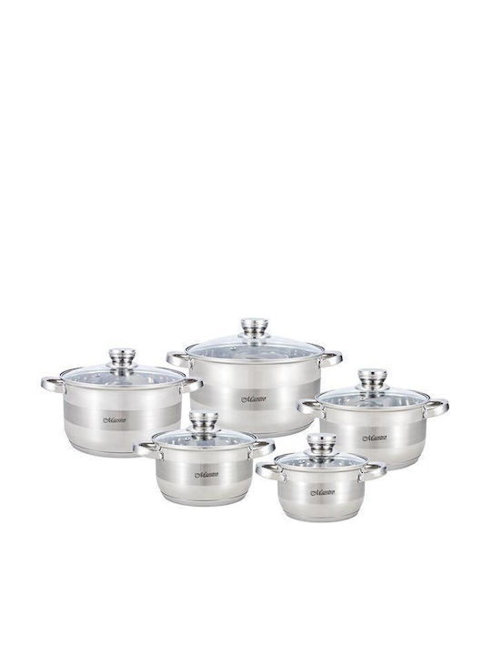 Maestro Brunner 3-teiliger Aluminium Töpfe Set