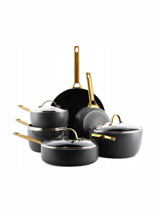 Green Pan Green Pan Σετ Μαγειρικά Σκεύη mit Keramik Innenbeschichtung 6-teilig