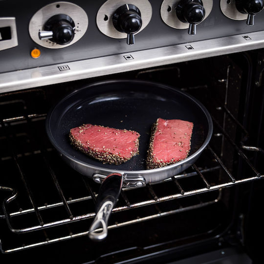 Green Pan Stainless Steel Pans Set with Non-stick Coating 2pcs