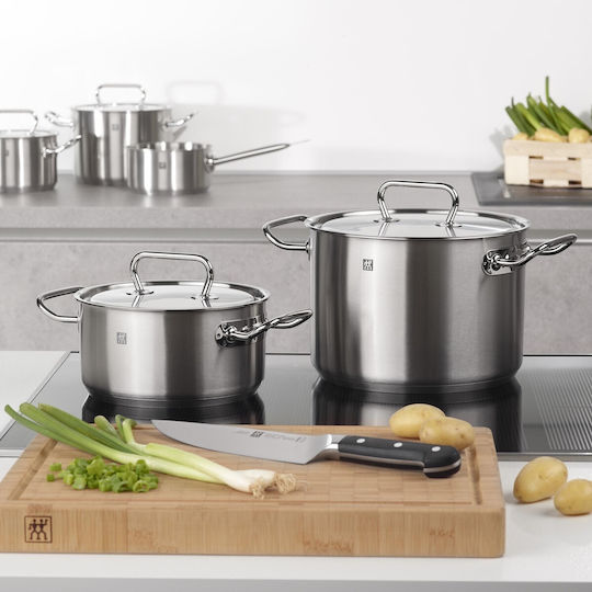 Zwilling J.A. Henckels Twin Classic Σετ Κατσαρόλες από Ανοξείδωτο Ατσάλι 5τμχ