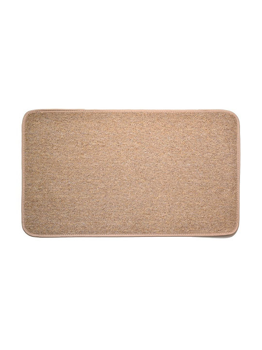 Chios Hellas Αlba Rechteckige Küchenmatte mit rutschfestem Unterlage Beige 40x60εκ.