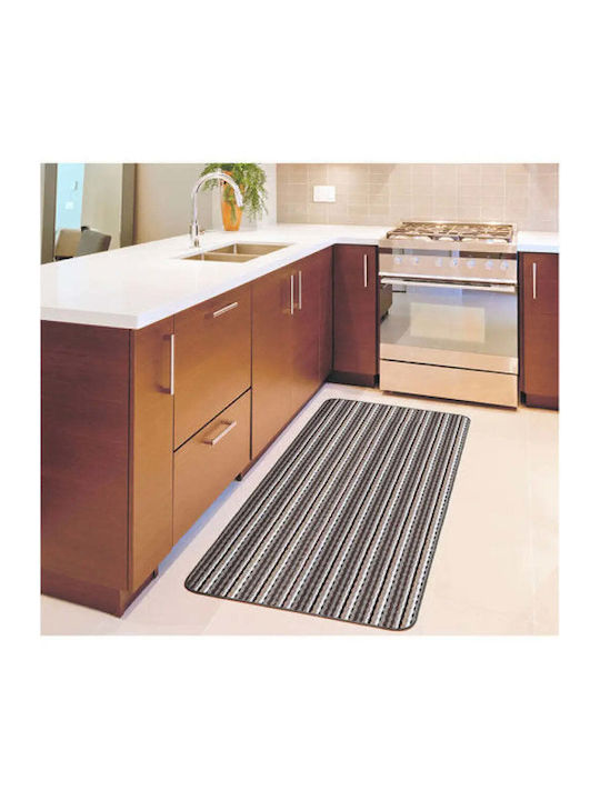 Nikotex Carpets Küchenmatten Läufer Silber 80x150cm